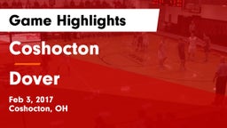 Coshocton  vs Dover  Game Highlights - Feb 3, 2017