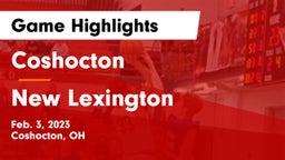 Coshocton  vs New Lexington  Game Highlights - Feb. 3, 2023