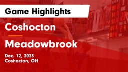 Coshocton  vs Meadowbrook  Game Highlights - Dec. 12, 2023