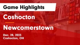 Coshocton  vs Newcomerstown  Game Highlights - Dec. 28, 2023