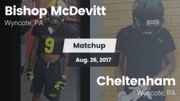 Matchup: Bishop McDevitt vs. Cheltenham  2017