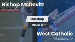 Matchup: Bishop McDevitt vs. West Catholic  2017