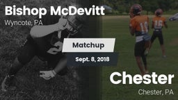 Matchup: Bishop McDevitt vs. Chester  2018