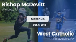 Matchup: Bishop McDevitt vs. West Catholic  2018