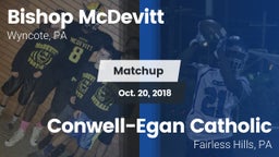 Matchup: Bishop McDevitt vs. Conwell-Egan Catholic  2018