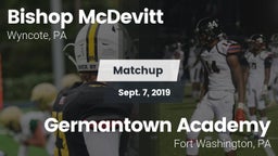 Matchup: Bishop McDevitt vs. Germantown Academy 2019