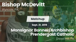 Matchup: Bishop McDevitt vs. Monsignor Bonner/Archbishop Prendergast Catholic 2019