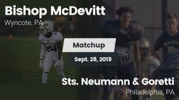 Matchup: Bishop McDevitt vs. Sts. Neumann & Goretti  2019