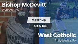 Matchup: Bishop McDevitt vs. West Catholic  2019