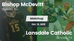 Matchup: Bishop McDevitt vs. Lansdale Catholic  2019