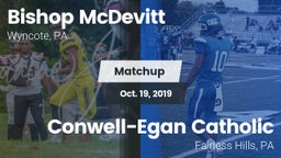 Matchup: Bishop McDevitt vs. Conwell-Egan Catholic  2019