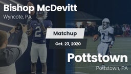 Matchup: Bishop McDevitt vs. Pottstown  2020