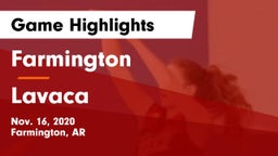 Farmington  vs Lavaca  Game Highlights - Nov. 16, 2020