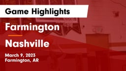 Farmington  vs Nashville  Game Highlights - March 9, 2023