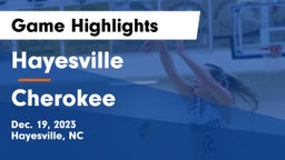 Hayesville vs Cherokee  Game Highlights - Dec. 19, 2023