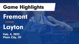 Fremont  vs Layton  Game Highlights - Feb. 4, 2022