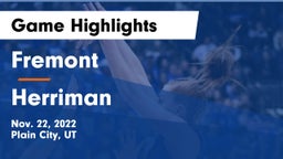 Fremont  vs Herriman  Game Highlights - Nov. 22, 2022