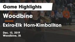 Woodbine  vs Exira-Elk Horn-Kimballton Game Highlights - Dec. 13, 2019