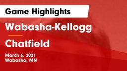 Wabasha-Kellogg  vs Chatfield  Game Highlights - March 6, 2021