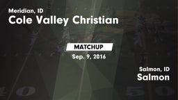 Matchup: Cole Valley vs. Salmon  2016