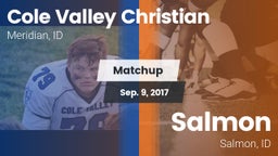 Matchup: Cole Valley vs. Salmon  2017