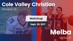 Matchup: Cole Valley vs. Melba  2017