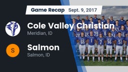 Recap: Cole Valley Christian  vs. Salmon  2017