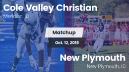 Matchup: Cole Valley vs. New Plymouth  2018