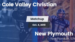 Matchup: Cole Valley vs. New Plymouth  2019