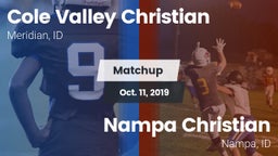 Matchup: Cole Valley vs. Nampa Christian  2019