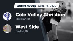 Recap: Cole Valley Christian  vs. West Side  2020