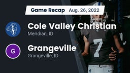 Recap: Cole Valley Christian  vs. Grangeville  2022