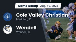 Recap: Cole Valley Christian  vs. Wendell  2023