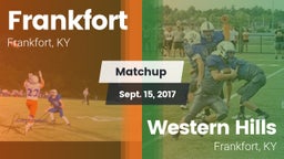 Matchup: Frankfort High vs. Western Hills  2017