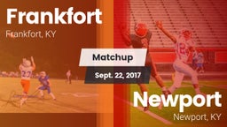 Matchup: Frankfort High vs. Newport  2017