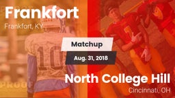 Matchup: Frankfort High vs. North College Hill  2018