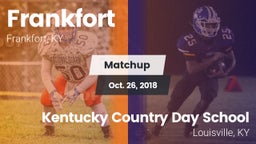 Matchup: Frankfort High vs. Kentucky Country Day School 2018