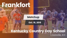 Matchup: Frankfort High vs. Kentucky Country Day School 2019