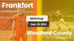 Matchup: Frankfort High vs. Woodford County  2020