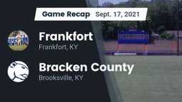 Recap: Frankfort  vs. Bracken County 2021