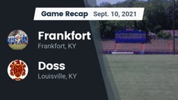 Recap: Frankfort  vs. Doss  2021