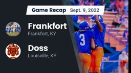 Recap: Frankfort  vs. Doss  2022