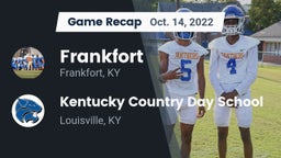 Recap: Frankfort  vs. Kentucky Country Day School 2022