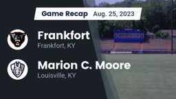 Recap: Frankfort  vs. Marion C. Moore  2023