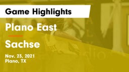 Plano East  vs Sachse  Game Highlights - Nov. 23, 2021