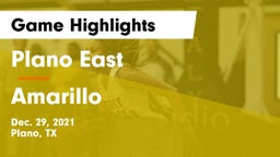 Plano East  vs Amarillo Game Highlights - Dec. 29, 2021