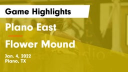 Plano East  vs Flower Mound  Game Highlights - Jan. 4, 2022