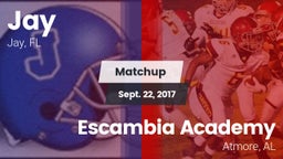 Matchup: Jay  vs. Escambia Academy  2017