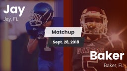 Matchup: Jay  vs. Baker  2018