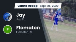 Recap: Jay  vs. Flomaton  2020